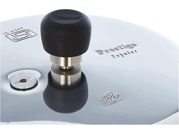 Prestige Popular Aluminium Pressure Cooker, 6 Liters