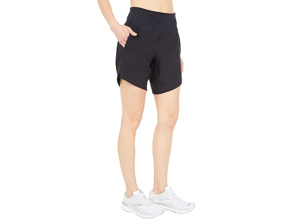 Brooks Women's (20) Womens Chaser 7" Shorts Black