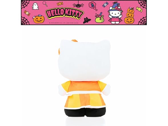 Franco Hello Kitty Halloween Candy Corn Pillow