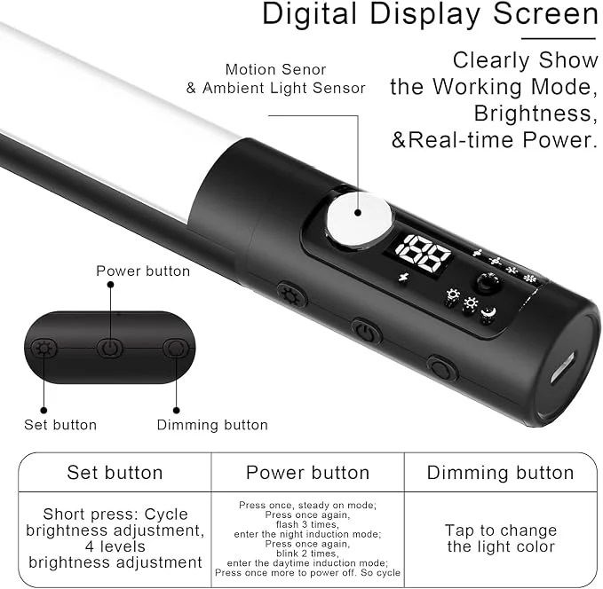 Kitchen LED Cabinet Light – 38 cm – Motion Sensor – 1200 mAh Rechargeable - Gallery 12