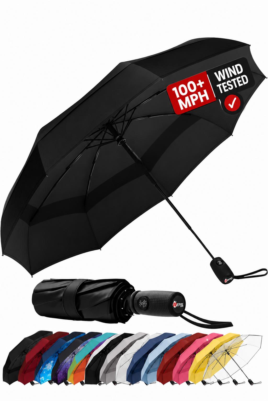 Repel Windproof Travel Umbrella - Gallery 9