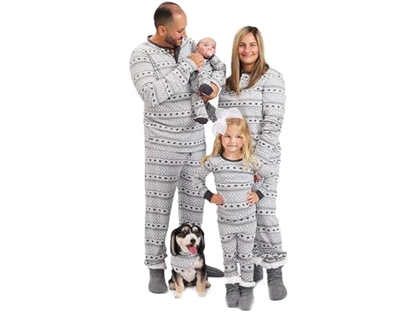 HonestBaby Family Holiday Pajamas