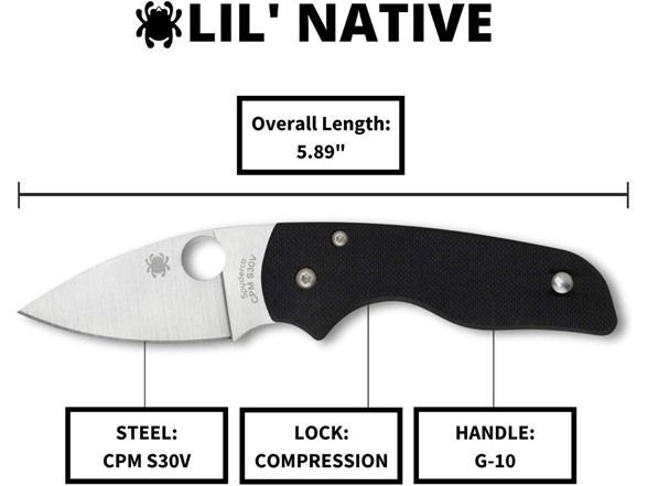 Spyderco Lil' Native Signature Knife