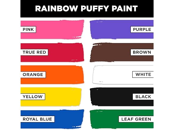 Tulip Puff Paint 20-Color Party Pack