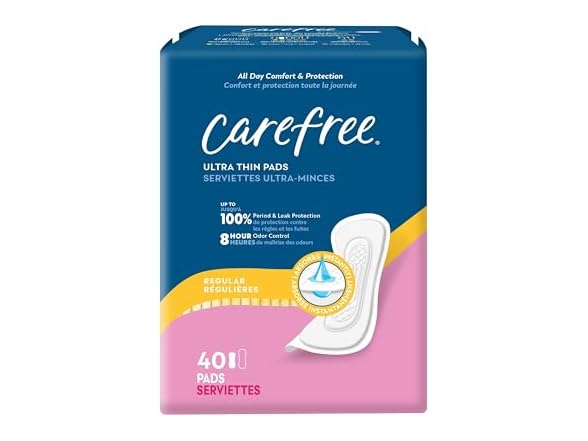 Carefree Ultra Thin Pads Women Regular Pads