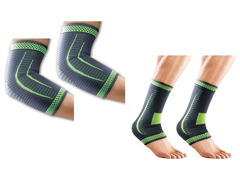 WISH WC - (4PK COMPRESSION) - ELBOW x2 - ANKLE x2 4-Pack C