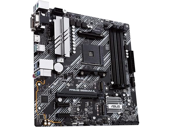 ASUS Prime B550M-A/CSM AMD AM4 (3rd Gen Ryzen™) microATX Com (Open Box)