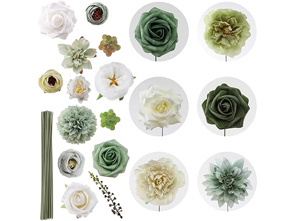 Floweroyal BC538525070152 Artificial Flowers Combo