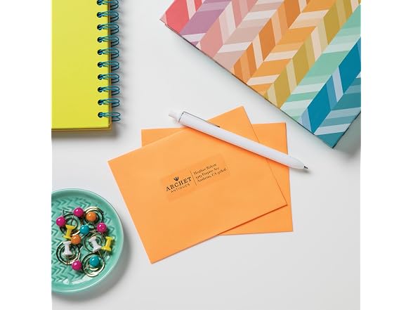 Avery Glossy Clear Address Labels, Laser/Inkjet, 1" x 2-5/8"