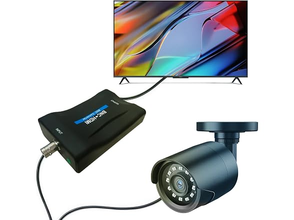 Meekwds Coax to HDMI Adapter Converter
