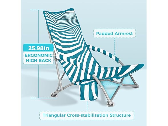 #WEJOY Low Beach Chair