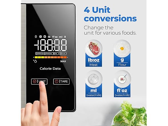 WARMKEY Smart Nutrition Food Scale