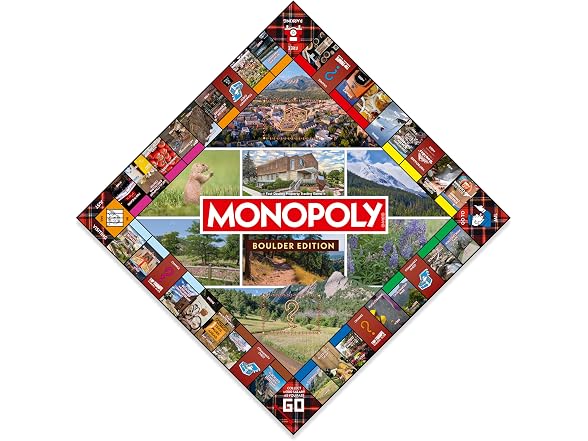 Monopoly Board Game – Boulder, CO Edition
