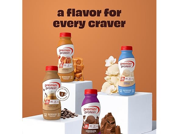 Premier Protein Shake Caramel, 12 Pack