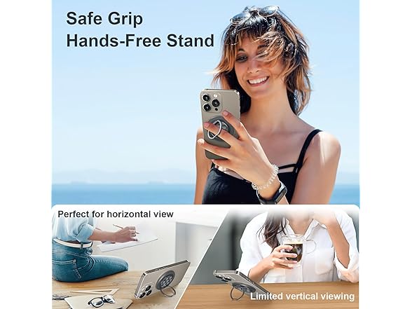 Magnetic Suction Cup Phone Grip Stand