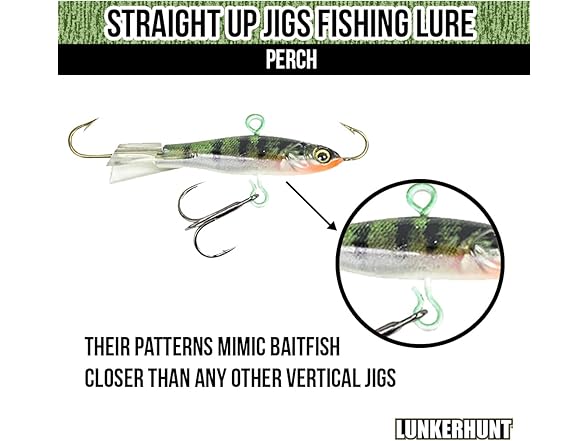 LUNKERHUNT Ice Fishing Jigs