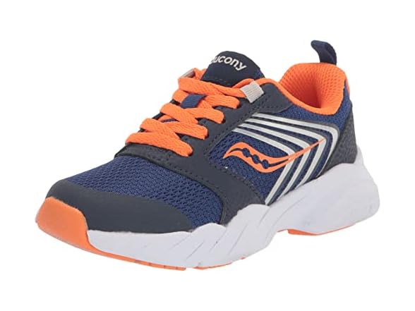 Saucony Kids Wind FST Running Shoe (7BK)