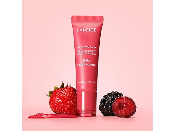 LANEIGE Lip Glowy Balm: Sheer Tinted Lip Berry