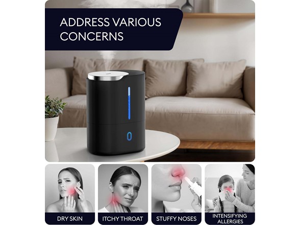 3P EXPERTS Ultrasonic Cool Mist Humidifier