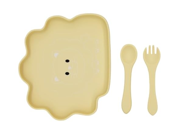 BabyX Baby Silicone Feeder Set, 3-pcs