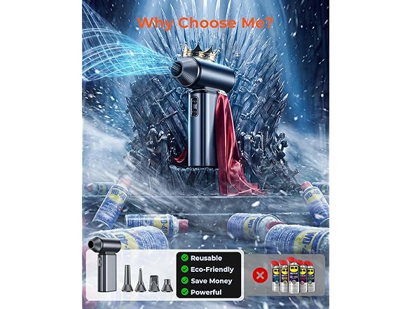 SKTFFR Grey Compressed Air Duster - Gallery 8