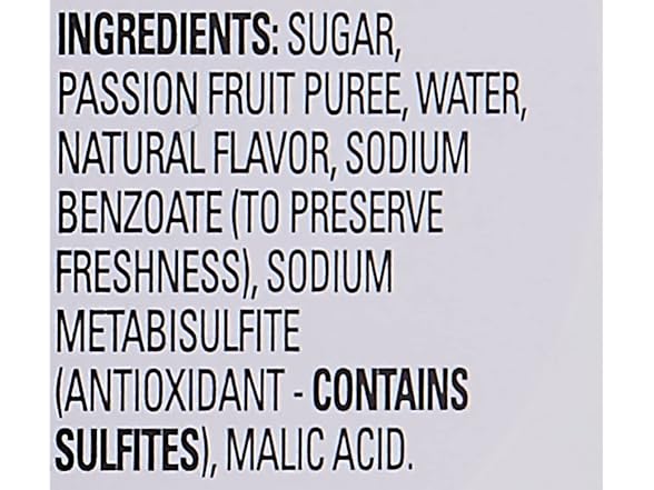 Real Infused Passion Fruit Syrup 16.9oz (1pk)