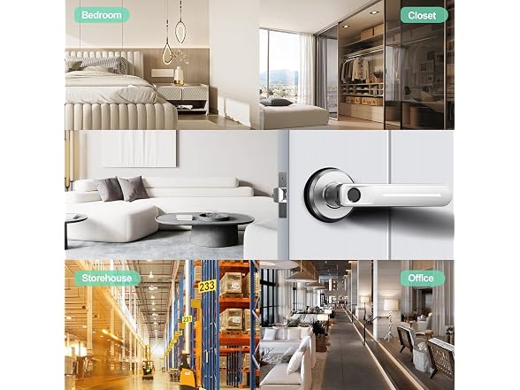 GeekTale Biometric Smart Door Bedroom/Home/Off