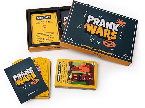 Play Theory Prank Wars Family Edition Card Game