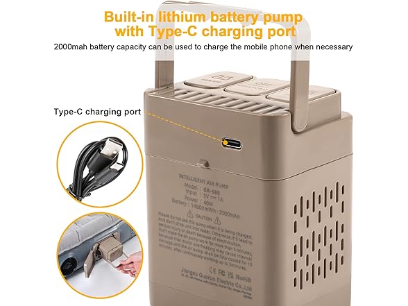 Camping Air Mattress with Pump