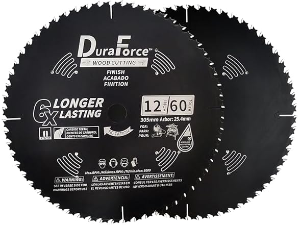 DuraForce 12-Inch 60-Tooth Professional