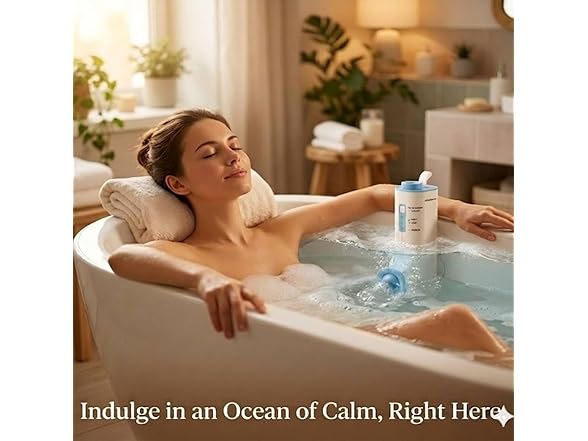 Blue Bath Jets for Bathtub