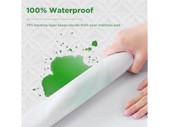 wzhoufie Waterproof Mattress Protector