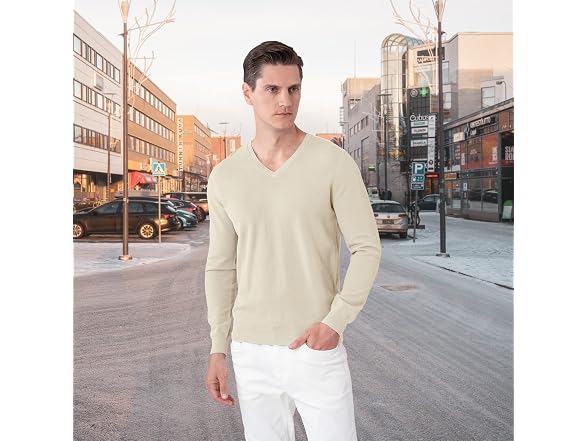 Altairega Men (XXL) Pure Cotton Long Shirt A Beige