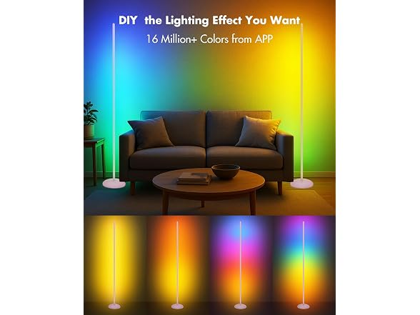Vexinat LED Corner Lamp