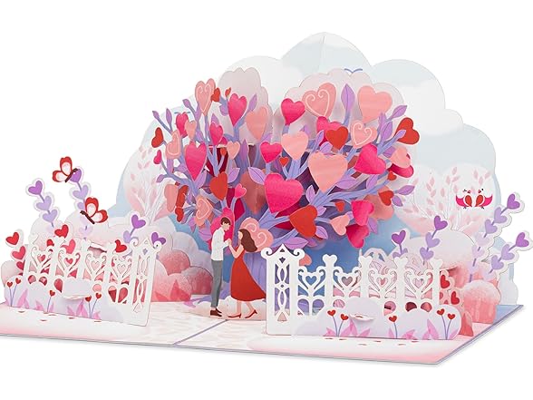 POPWOW Romantic Park 3D Pop Up Card