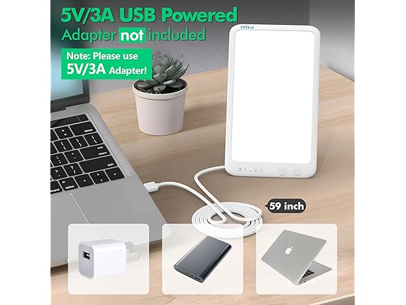 Fitfirst 10000 Lux Sunlight Lamp