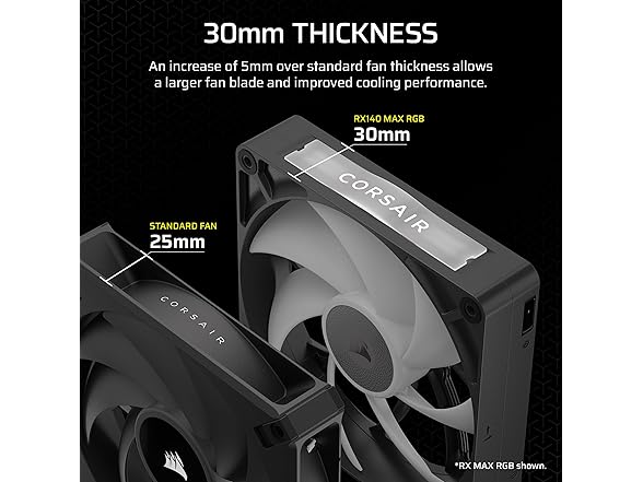 CORSAIR iCUE Link RX140 MAX RGB Fan