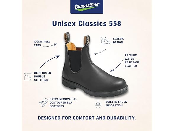 Blundstone Unisex 558 Classic Boots