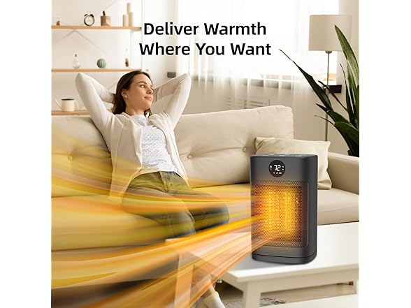 WEWARM 1500W Portable Space Heater