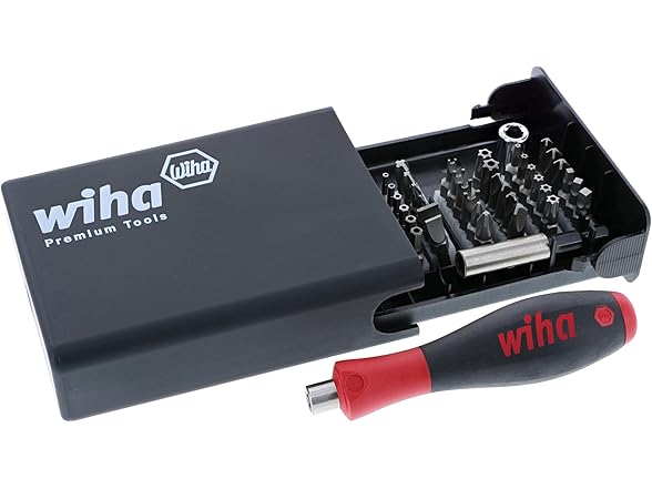 Wiha 71990 Security Bit Set, 39 Piece