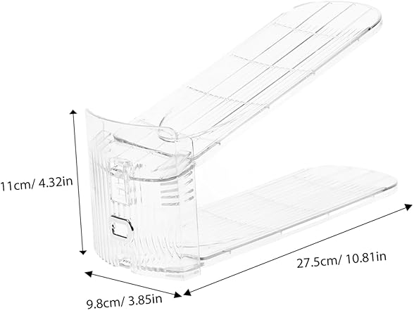 MUELODSIC 2pcs Shoe Slot Rack Storage