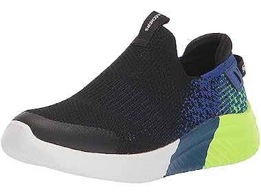 $24.99, Was $56, 55% Off! Skechers Kids' Boys Ultra Flex 3.0 - Vektron Sneaker dealfomo