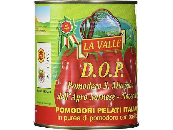 1Ct La Valle San Marzano DOP Tomatoes, 1.75 Pound
