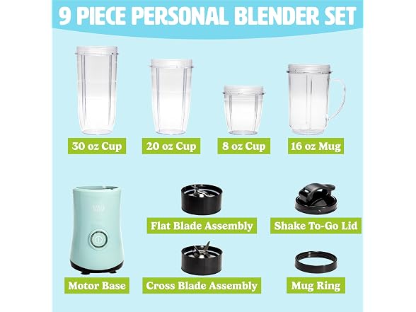 Tasty Personal Blender With Cup, 350W 