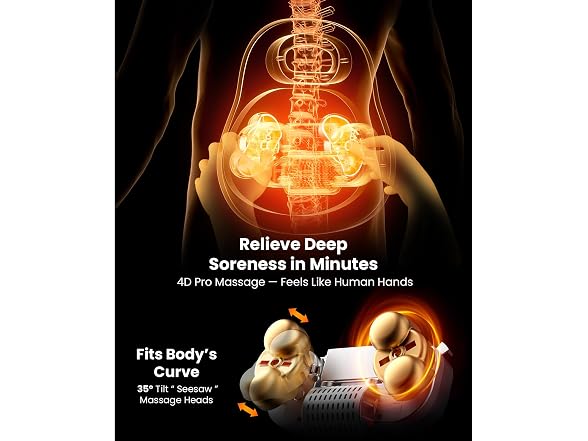 Cordless Back And Neck Massager