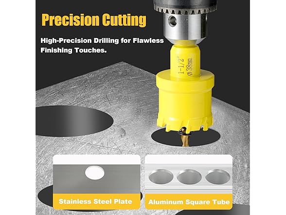 Carbide Hole Saw Kit 1-3/8" 4pc