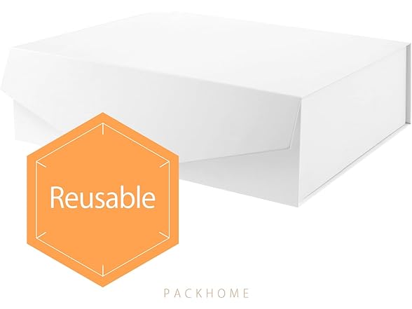PACKHOME 17x14.5x5.5 Inches, 3 Extra Large Gift Boxes