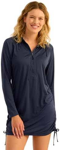 Huk Women's Standard Pursuit Coverup, Performance Fishing Dress, Naval Academy, Largel