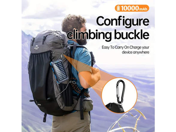 2-Pack 10,000mAh Portable Solar Charger