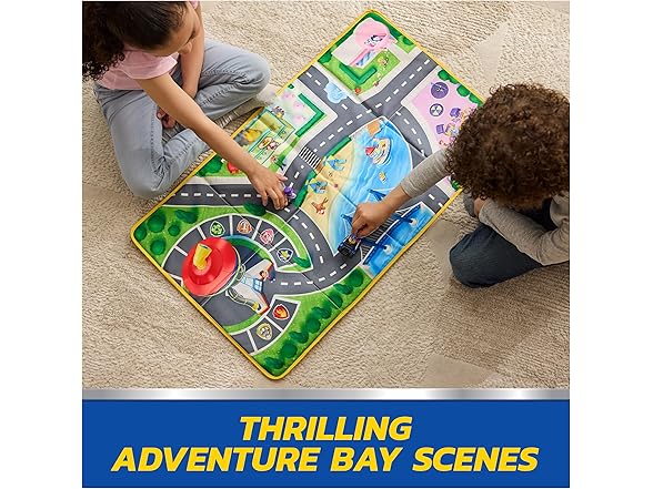 PAW Patrol Pup Squad Adventure Bay Playmat